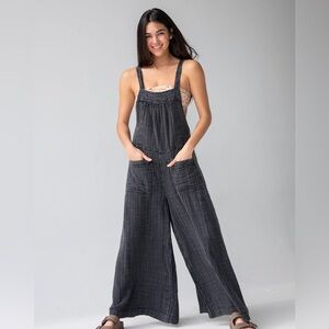 NATURAL LIFe Dakota gauze overalls